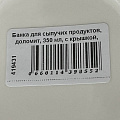 Банка для сыпучих продуктов, доломит, 350 мл, с крышкой, Daniks, Флорина - фото 11