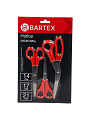 Ножницы обойные, нержавеющая сталь, набор из 3 шт, Bartex, 1281005