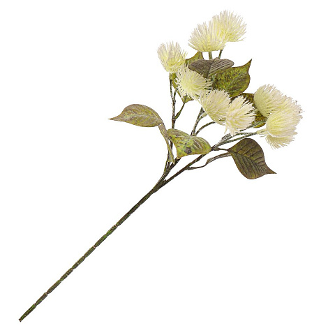 Цветок искусственный декоративный Ветвь, 55 см, белый, Y4-7935