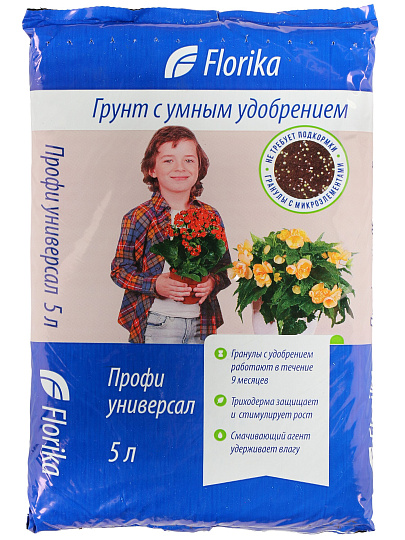 Грунт Профи Универсал, 5 л, Florika