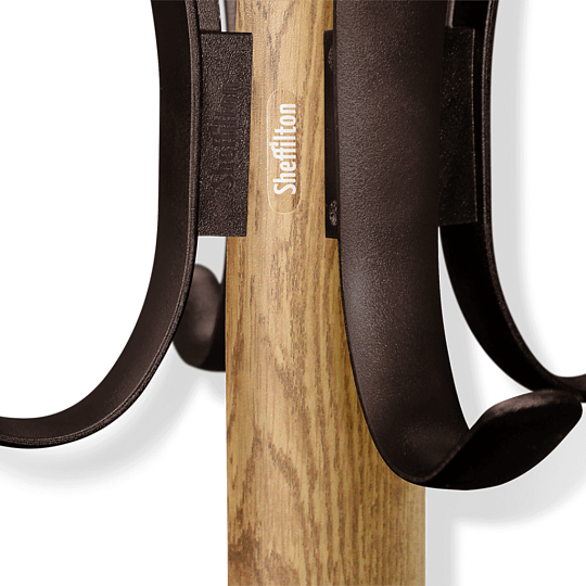 Вешалка напольная Sheffilton SHT-CR15 металл с текстурой под "дерево"