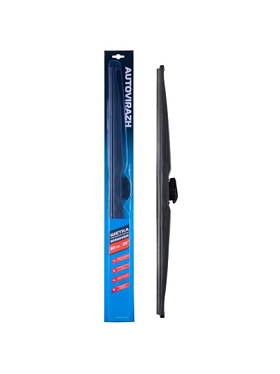 Щетка стеклоочистителя Autovirazh, AV-350W, каркасная, 24&quot;/60 см, зимняя, AV-002433