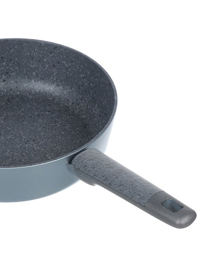 Сотейник алюминий, 26 см, антипригарное покрытие, Atmosphere, Breeze, AT-K3857, с крышкой, индукция