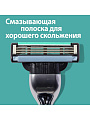 Станок для бритья Gillette, Mach3, для мужчин, 3 лезвия, 2 сменные кассеты - фото 3