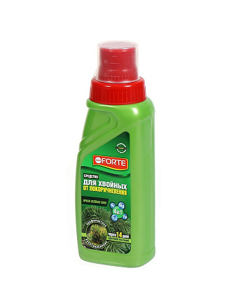 Удобрение 4в1, от покоричневения хвои, жидкое средство, 285 мл, Bona Forte