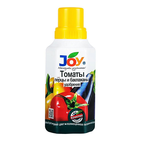 Удобрение Томаты, Лигногумат ДМ-NPK 6%, органоминеральное, жидкость, 330 мл, Joy