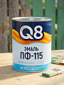 Эмаль Formula Q8, ПФ-115, алкидная, глянцевая, парижская зелень, 2.6 кг