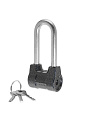 Замок навесной Абсолют, ВС 2-4А-01, БП-00017677, дисковый, серый, 54 мм, 3 ключа