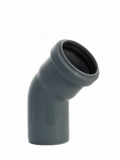 Уголок канализационный 32 мм, 45 °, РосТурПласт, 36391