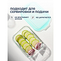 Контейнер пищевой стекло, 1 л, прямоугольный, с пластм. крышкой, Limpido, 005481 - фото 7
