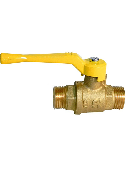 Кран для газа ш-ш, 3/4", ручка, БАЗ