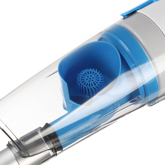 Пылесос вертикальный, Sakura, SA-8319WBL, 800 Вт, с контейнером, 1.2 л, сухая уборка, белый-голубой