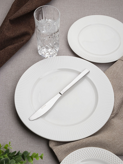 Нож нержавеющая сталь, 2 предмета, столовый, Daniks, Dublin