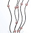 Цветок искусственный декоративный Тинги Композиция Шарики, бело-красный - фото 2