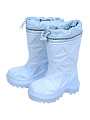 Сапоги детские, ЭВА, голубые, р. 31-32, утепленные, 492 НУ