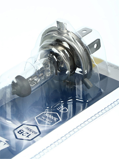 Лампа автомобильная Runway, Н4, RW-H4-b, галоген, 12v 60/55w, блистер