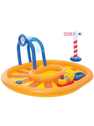 Игровой центр 285х224х119 см, 367 л, Железная дорога, от 2 лет, Bestway, 53061