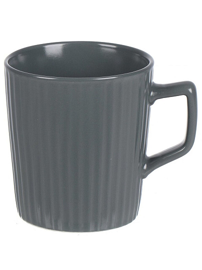 Кружка керамика, 350 мл, Эльзас, Daniks, ZPX222210-2, серая