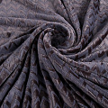 Плед евро, 200х220 см, микрофибра, 100% полиэстер, Marianna, Карат, графит, арт.12 - фото 5