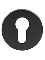 Накладка цилиндровая, Стандарт, 0200 Black Inox, черная, 14 877