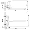 Смеситель для ванны, Lemark, Plus Advance, с картриджем, хром, LM1251C - фото 3