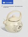 Чайник сталь, эмалированное покрытие, 2.2 л, со свистком, Daniks, Bon Appetit, индукция - фото 3