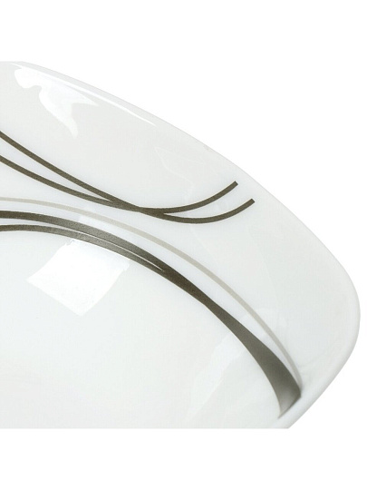 Салатник стеклокерамика, квадратный, 14х5 см, 0.4 л, Токио, Daniks, FFW-65/K1306-2/NFW65T