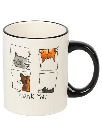 Кружка доломит, 310 мл, Cats, Daniks