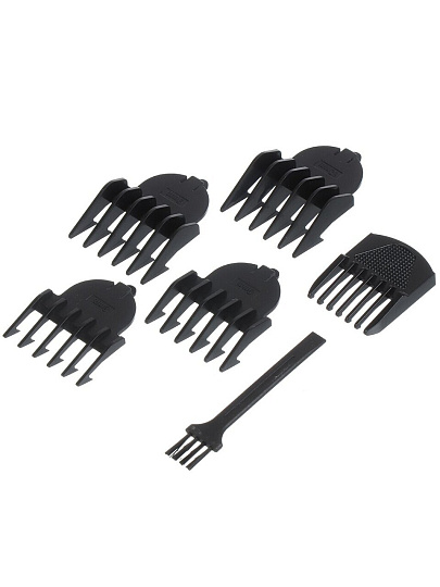 Набор для стрижки и бритья, Rion, IPX6, сетевой, бирюзовый, 6 в 1, ящик для хранения, триммер для волос в носу, бритва, лезвие