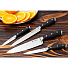 Нож кухонный Daniks, Black, шеф-нож, нержавеющая сталь, 20 см, рукоятка пластик, 161520-1 - фото 5