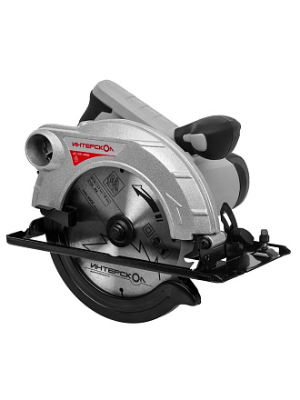 Электропила циркулярная, Интерскол, ДП-185/1400М, 1400 Вт, 185х20х2.4 мм, 64 мм, 5000 об/мин, 785.1.0.70