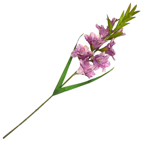 Цветок искусственный Гладиолус, 80 см, фиолетовый, Y4-6930