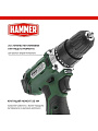 Дрель-шуруповерт аккумуляторный, Hammer, ACD12CS, 12 В, коробка - фото 2