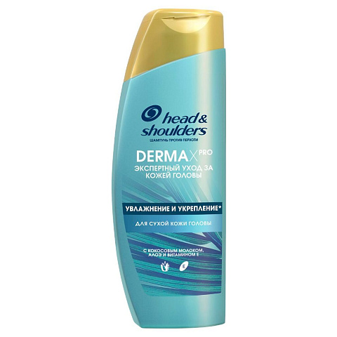 Шампунь Head & Shoulders, Derma X Pro, увлажнение и укрепление, 270 мл