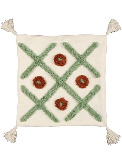 Наволочка декоративная Бохо, канвас, 45 х 45 см, A130218