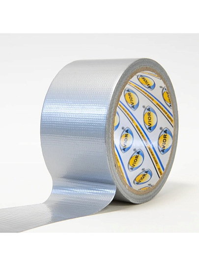 Клейкая лента армированная 50 мм, основа полимерная, 10 м, Aviora, влагостойкая, 101 применение, 302-090