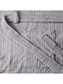 Халат унисекс, махровый, 100% полиэстер, серый, L, 48-50, 113х60х50 см, А160098 - фото 6