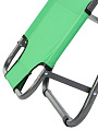 Шезлонг пляжный склад, мет-л, 153х60х80 см, 100 кг, зелен, оксфорд 600D - фото 9