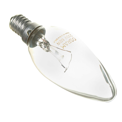 Лампа накаливания Osram Clas B CL свеча п 60 Вт E14