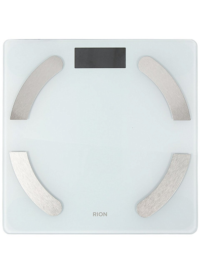 Весы напольные электронные, Rion, SMART, белый, стекло, до 180 кг