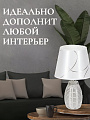 Светильник настольный E14, абажур серебристый, Y9-063 - фото 4