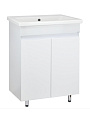 Тумба Аква 60, 800х470х830, напольная белая, под умывальник Сomo 60,DORATIZ 9911.195 - фото 3