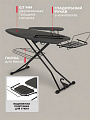 Доска гладильная 129.5х46 см, гладильный рукав, встроенная розетка, полка для белья, удлинитель 3 м, Марья Искусница, антипригарное покрытие, увеличенная ширина, выдвижная полка для утюга - фото 5