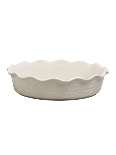 Форма для запекания керамика, 26.5х6.5 см, 1.7 л, круглая, Agness, Beige, 780-126
