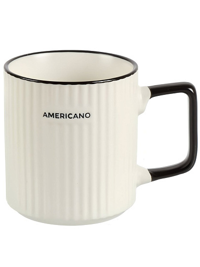 Кружка фарфор, 370 мл, Americano, Apollo, AMC-370