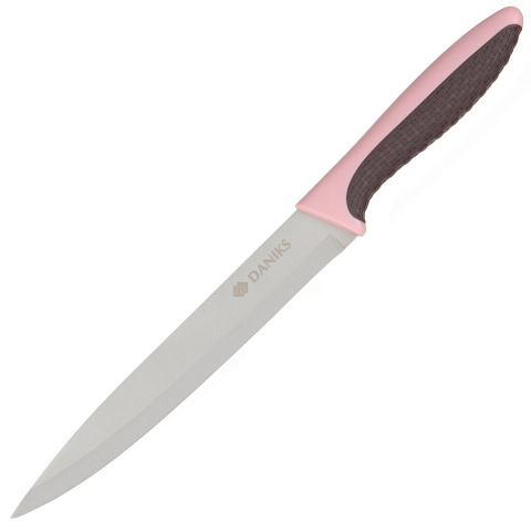Нож кухонный Daniks, Savory, разделочный, нержавеющая сталь, 20 см, рукоятка пластик, JA20206748-3