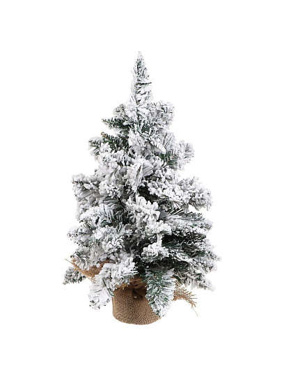 Елка новогодняя настольная, 48 см, ель, зеленая, хвоя ПВХ пленка, SYWB-032187