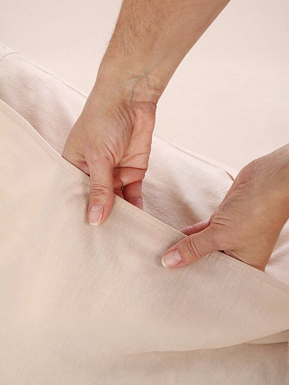 Наволочка 2 шт, Silvano, Латте, поплин, 100% хлопок, 70 х 70 см