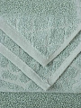 Плед евро, 220х240 см, подарочная коробка, жаккард, 100% хлопок, Karteks, Damask 16, бирюзовый - фото 2