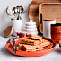 Тарелка обеденная, керамика, 22 см, круглая, Оранжевая полоска, Борисовская керамика, ОРП00009113 - фото 2